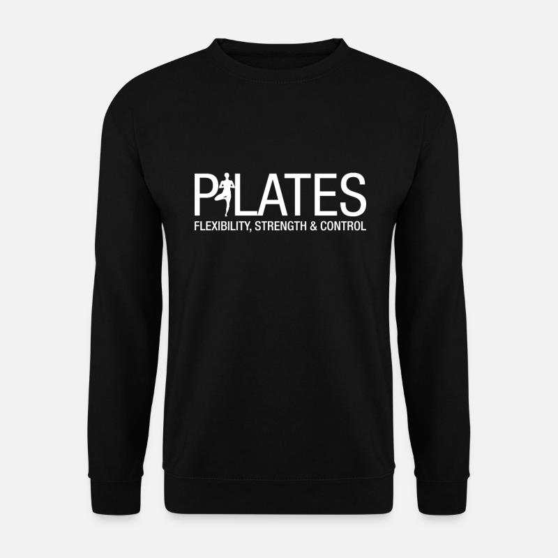 Pilates Exercises - Unisex Sweatshirt - black