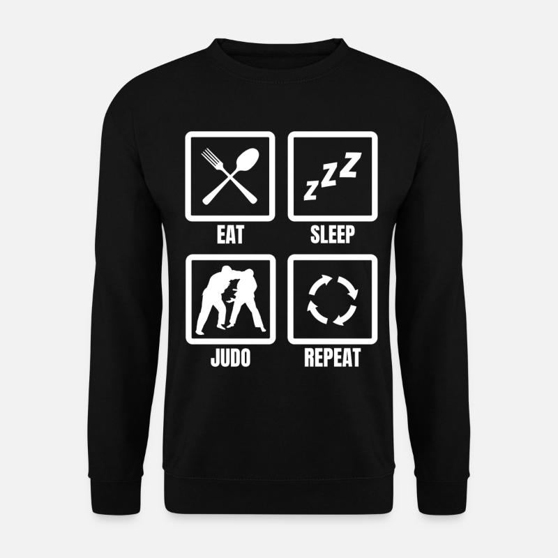 Judoka Schedule - Unisex Sweatshirt - black