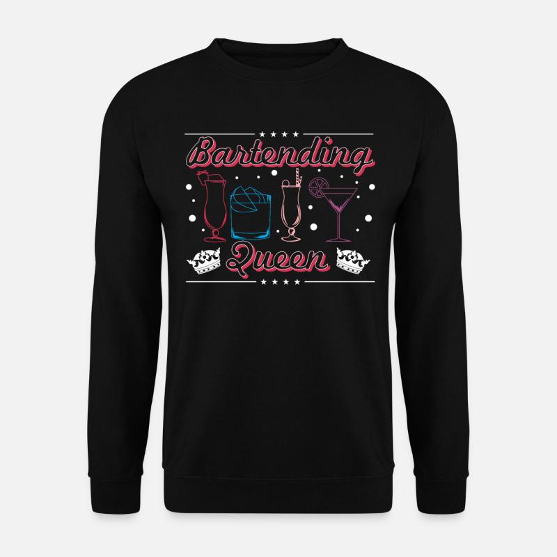 Bartending Queen - Unisex Sweatshirt - black