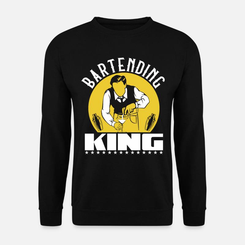 Bartending King - Unisex Sweatshirt - black