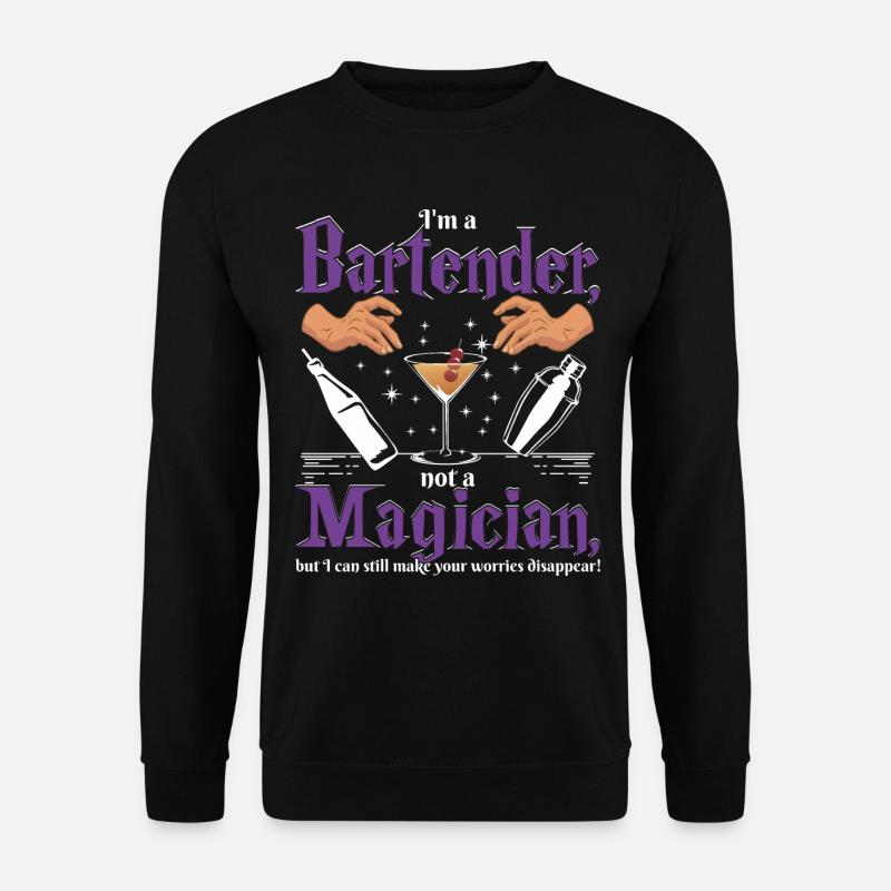 Bartender worries - Unisex Sweatshirt - black