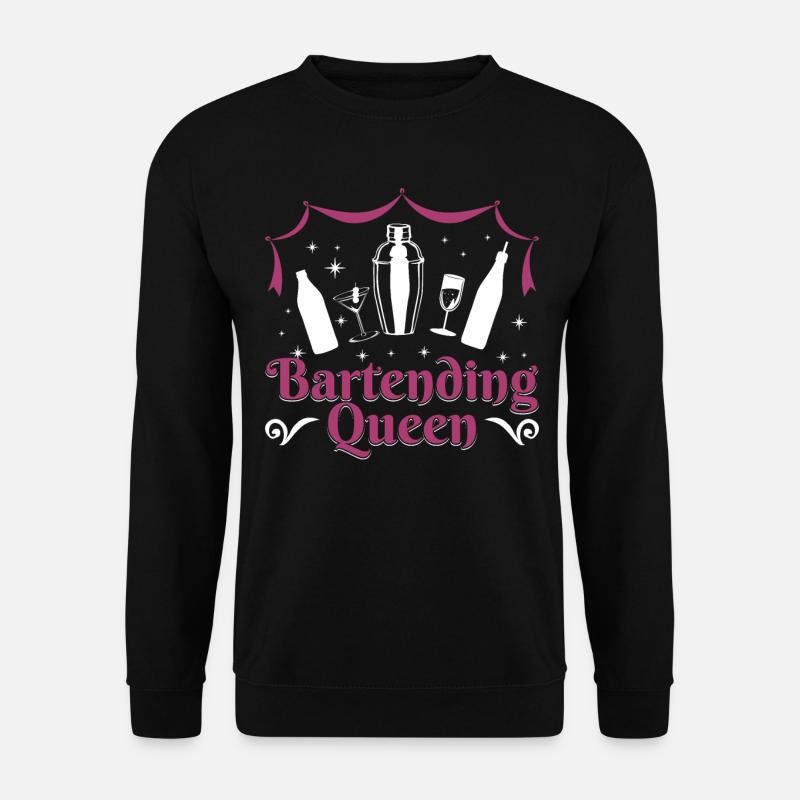 Bartending Queen - Unisex Sweatshirt - black