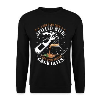 Cocktails - Sweat-shirt Unisexe - noir - Devant - Alina (178cm) & Michal (187cm)