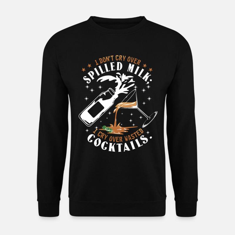 Cocktails - Unisex Pullover - Schwarz