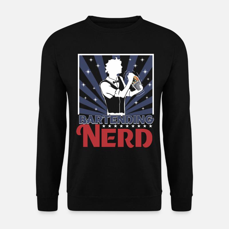 Bartending Nerd - Unisex Sweatshirt - black