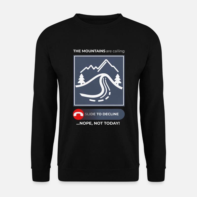 Mountain Leisure Graphics - Unisex Sweatshirt - black