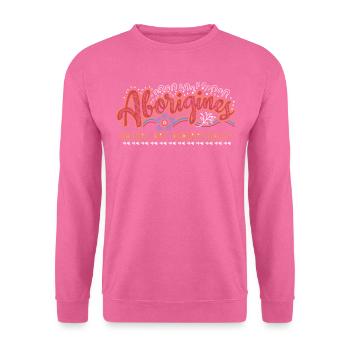 Aborigines Nature - Unisex Pullover - Pink - Vorne