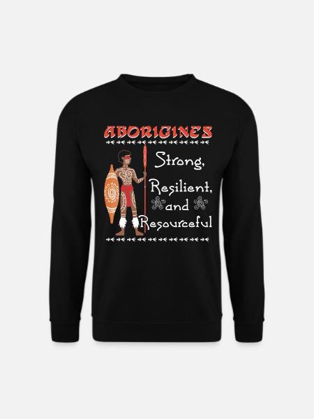 Aborigènes forts - Sweat-shirt Unisexe - noir