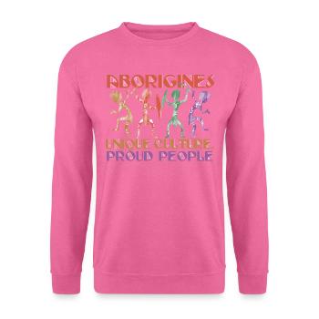 Aborigines Unique Culture - Unisex Pullover - Pink - Vorne