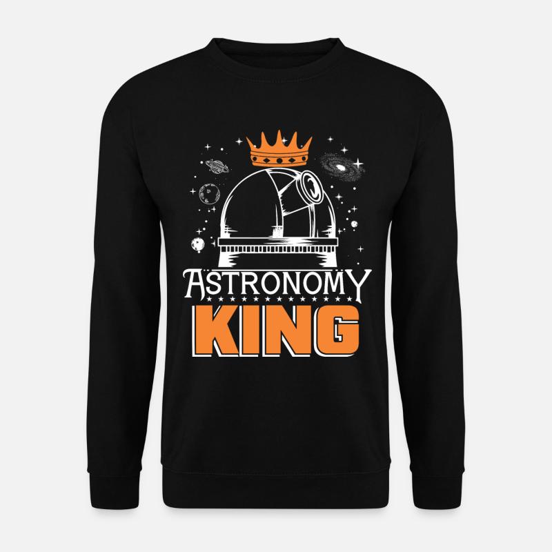 Liebe zur Astronomie - Unisex Pullover - Schwarz