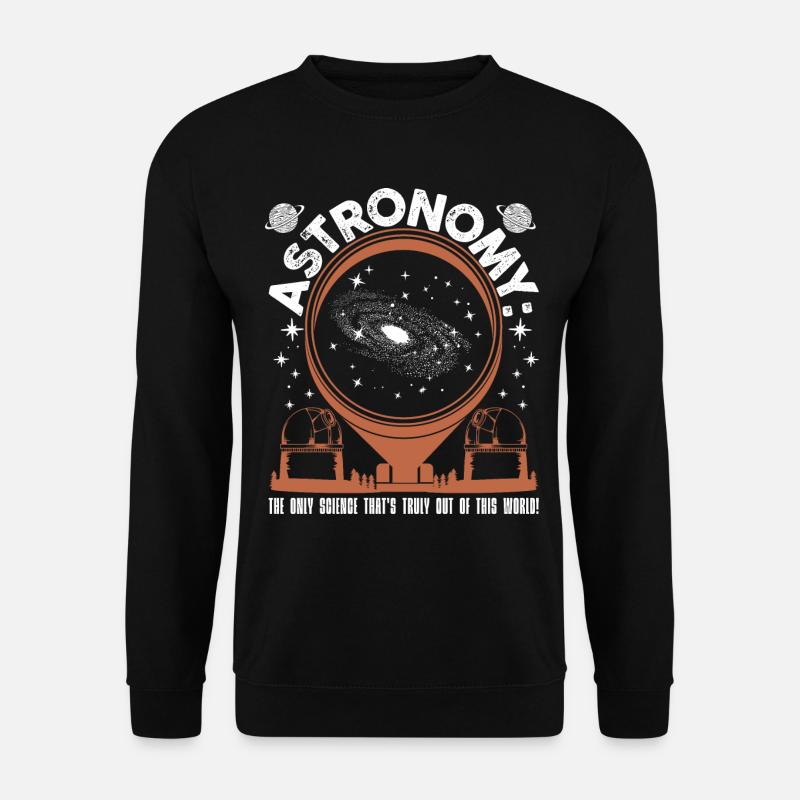 Astronomy science - Unisex Sweatshirt - black