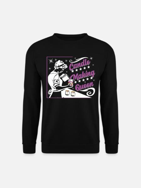 Candle Making Queen - Unisex Sweatshirt - black