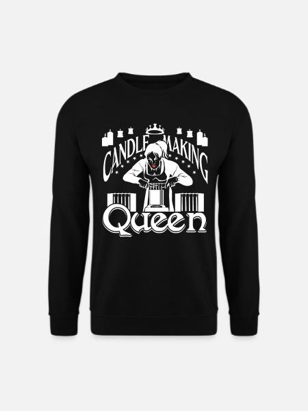 Candle Making Queen - Unisex Sweatshirt - black