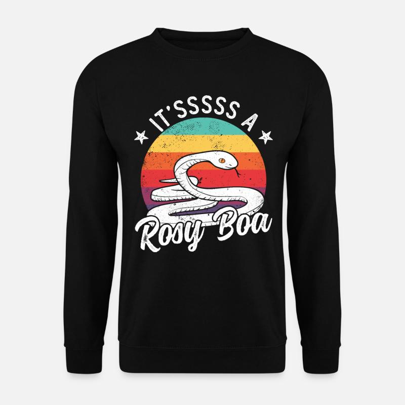 C’est un boa rose - Sweat-shirt Unisexe - noir