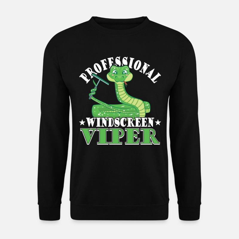 Professional Windscreen Viper - Unisex Sweatshirt - black
