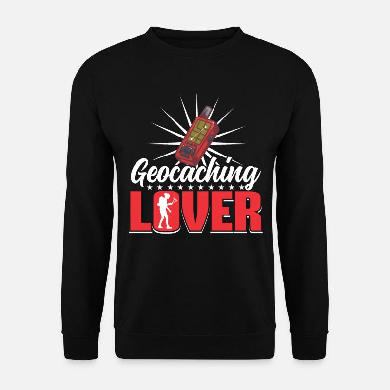 Geocaching Lover - Unisex Sweatshirt - black
