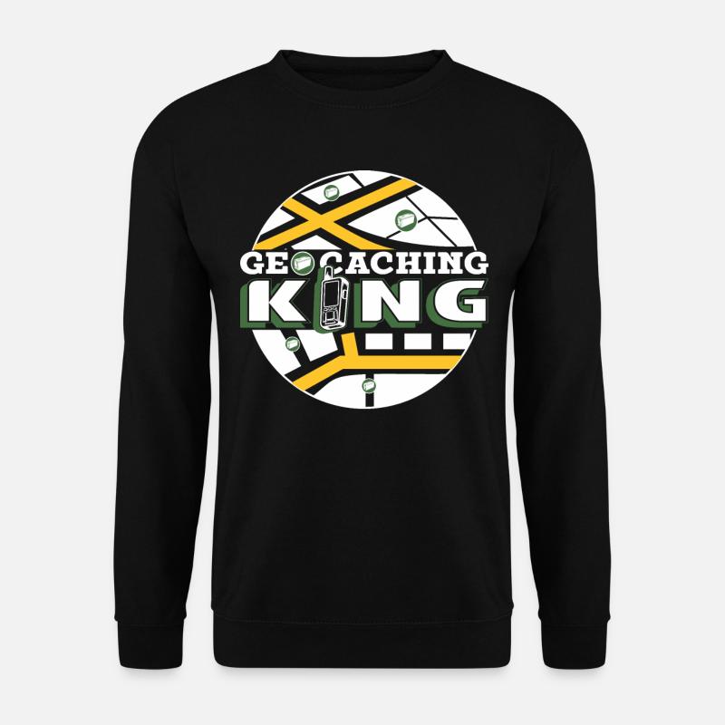 Geocaching King - Unisex Sweatshirt - black