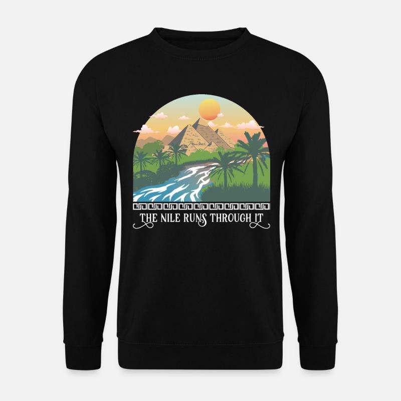 Les courses le traversent - Sweat-shirt Unisexe - noir