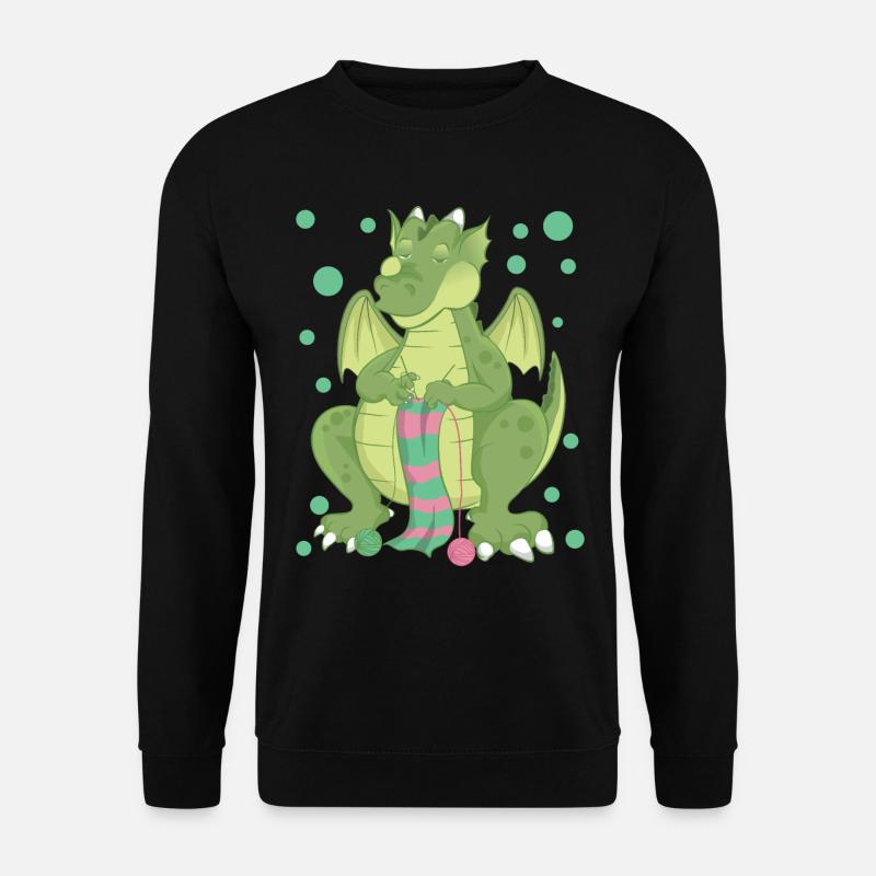 dragon - Unisex Sweatshirt - black
