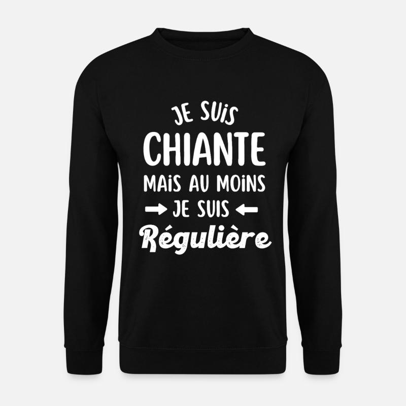 Nervige Frau - Unisex Pullover - Schwarz
