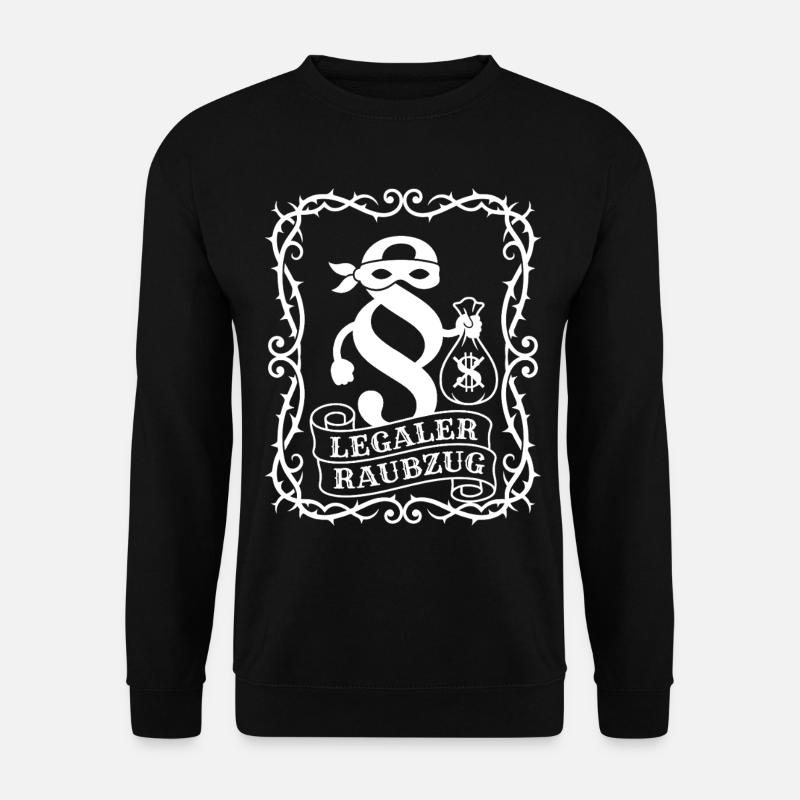 Legal Raid Paragraph Bandit - Unisex Sweatshirt - black