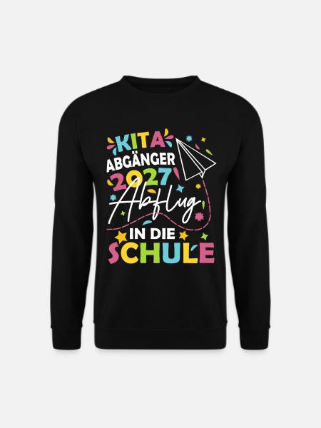 Kita Abgänger 2027 - Unisex Pullover - Schwarz
