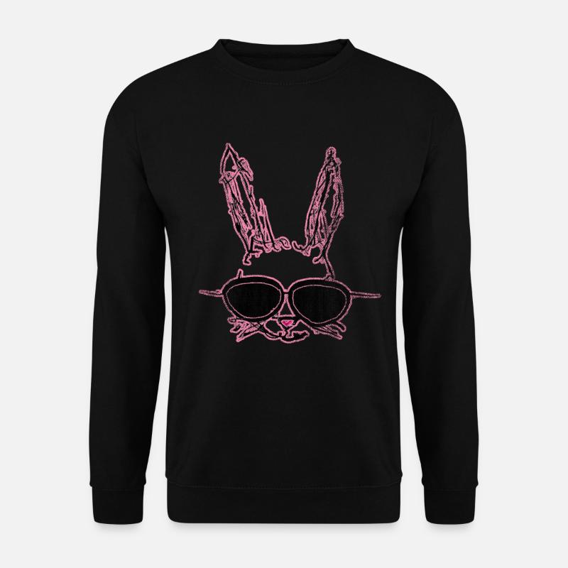 Sunglasses pink Hasepink - Unisex Sweatshirt - black
