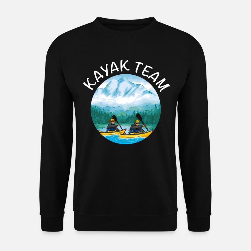 Group Kayak Team - Unisex Sweatshirt - black