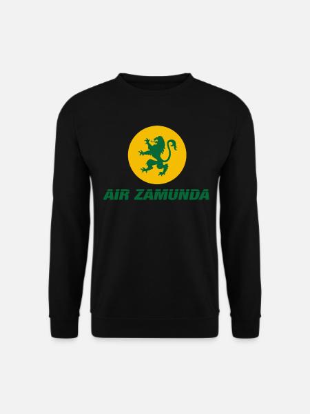 Der Prinz aus Zamunda Air Zamunda Logo Flugzeug - Unisex Pullover - Schwarz
