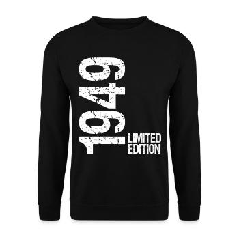 Édition limitée de 1949 - Sweat-shirt Unisexe - noir - Devant - Alina (178cm) & Michal (187cm)