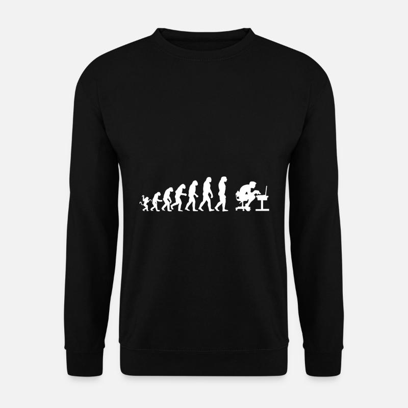 Evolution Computer - Sweat-shirt Unisexe - noir