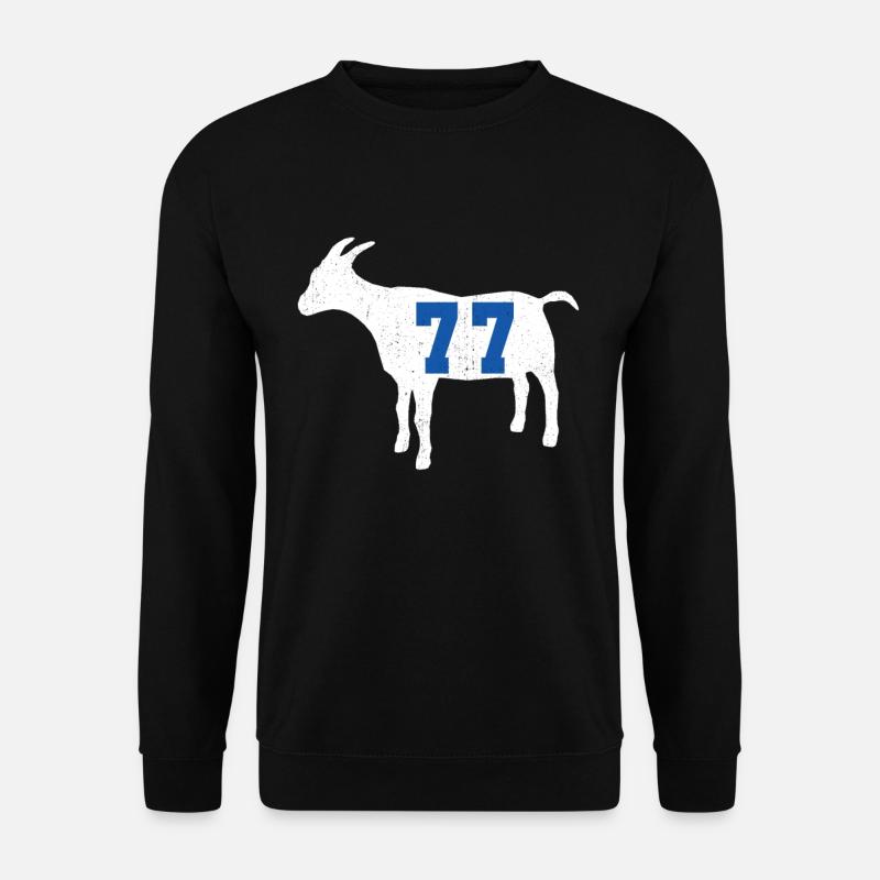 Basketball Streetball Bball Doncic Goat Geschenk - Unisex Pullover - Schwarz