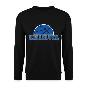 Basketball Streetball Bball Doncic cadeau de chèvre - Sweat-shirt Unisexe - noir - Devant - Alina (178cm) & Michal (187cm)