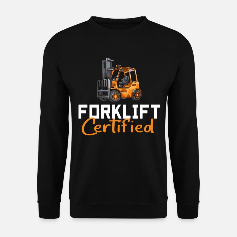 Gabelstapler-zertifiziert - Unisex Pullover - Schwarz