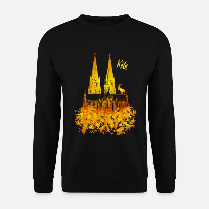 Kölner Dom - Unisex Pullover - Schwarz