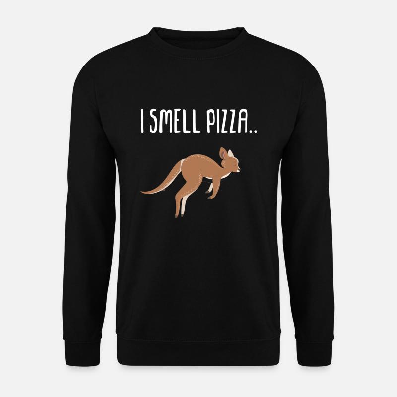 pizza - Sweat-shirt Unisexe - noir