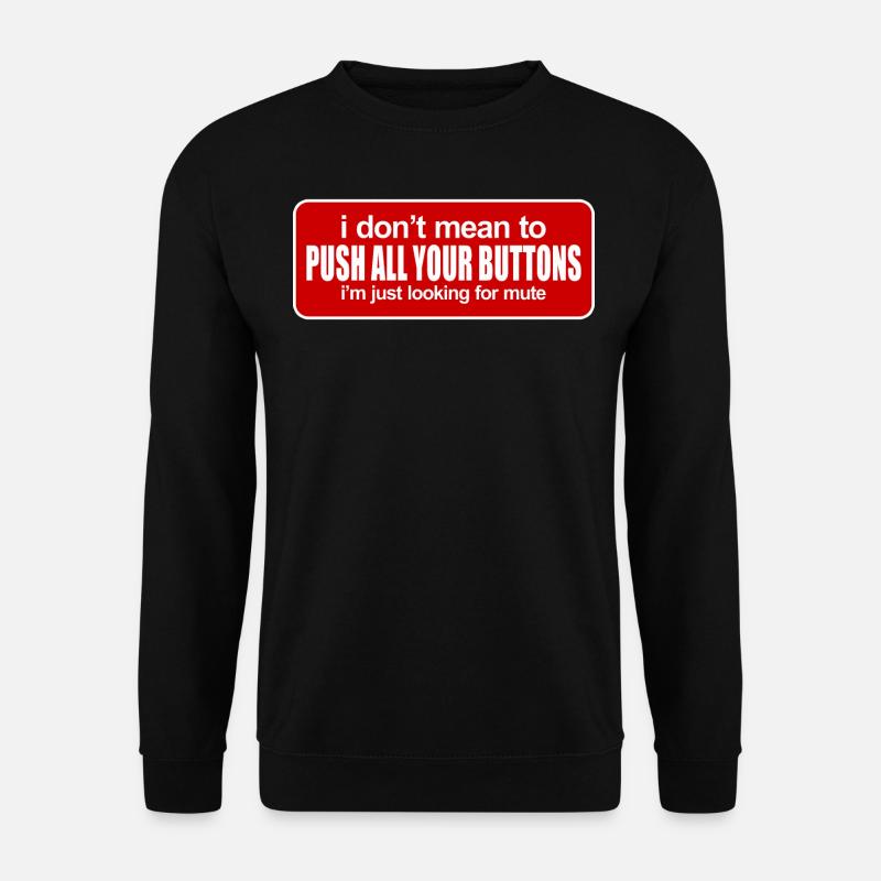 Lustiger Witz - Unisex Pullover - Schwarz