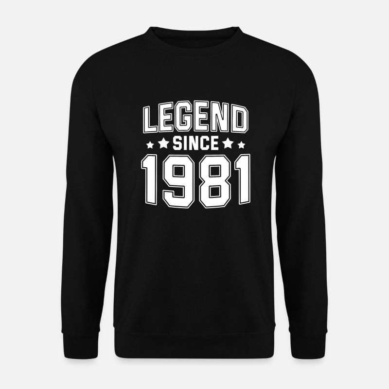 Legend since 1981 - Unisex Sweatshirt - black