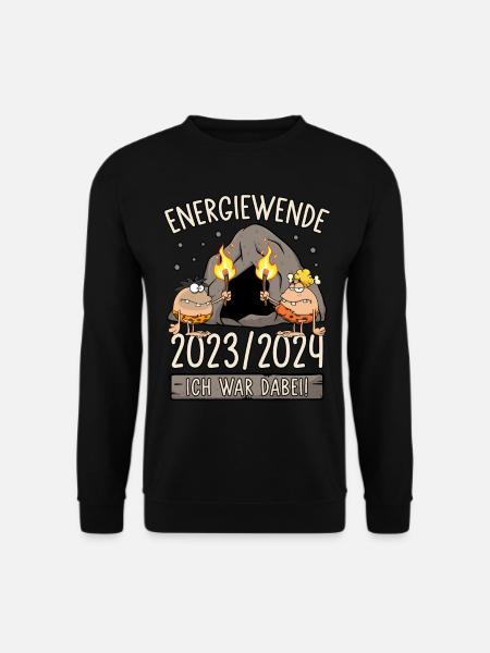 Energiewende 2023/2024 - Ich war dabei - Unisex Pullover - Schwarz