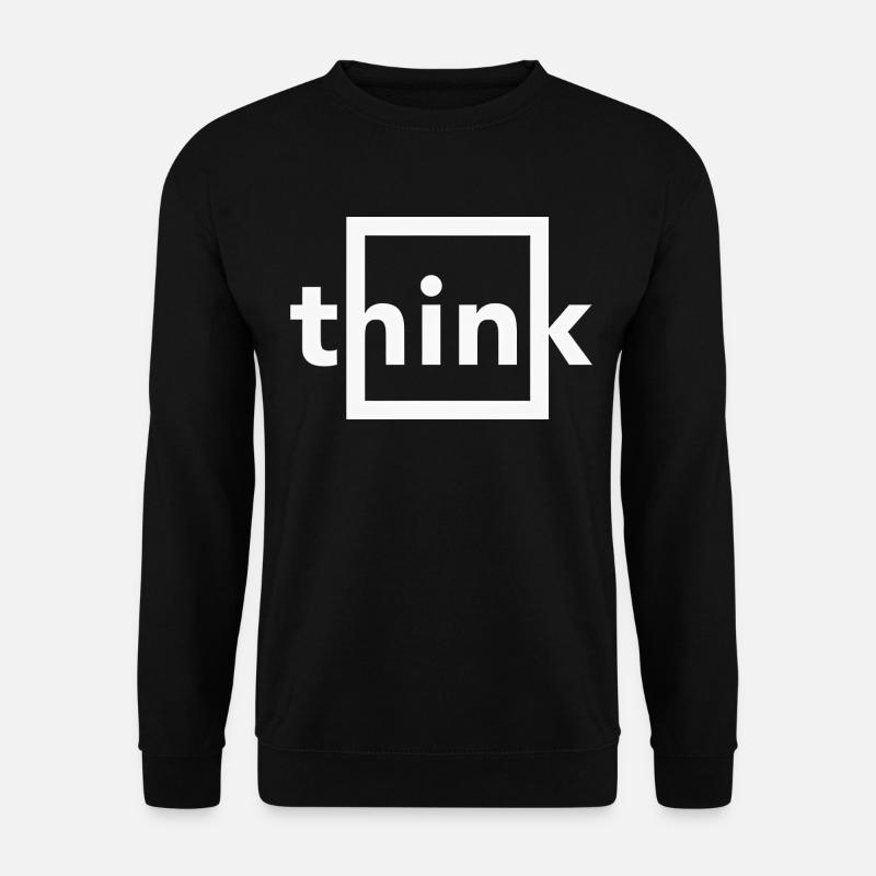 Think - Unisex Sweatshirt - black