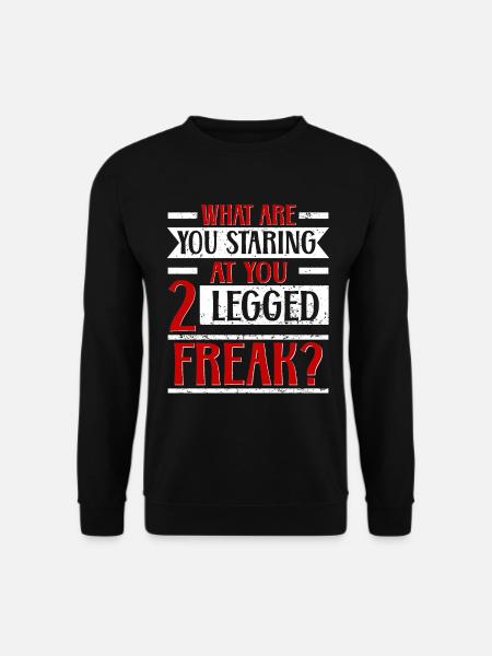 Wheelchair user Leg amputation - Unisex Sweatshirt - black