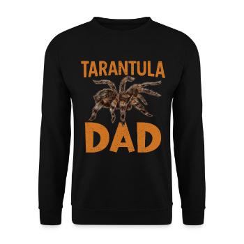 Tarantula Papa Tarantulas Collector Tarantula - Unisex Sweatshirt - black - Front - Alina (178cm) & Michal (187cm)