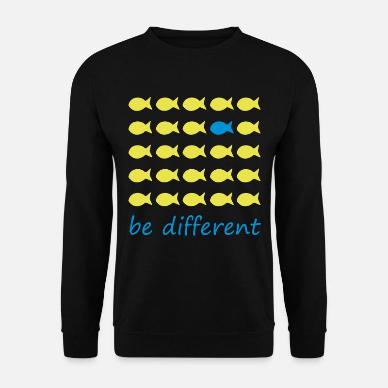 Be different - Unisex Sweatshirt - black