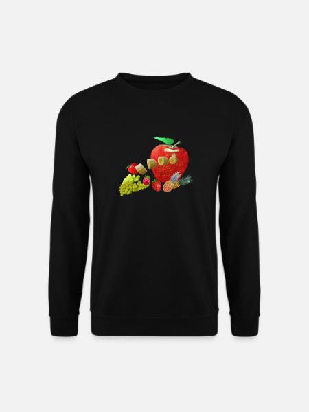 fruit - Unisex Sweatshirt - black