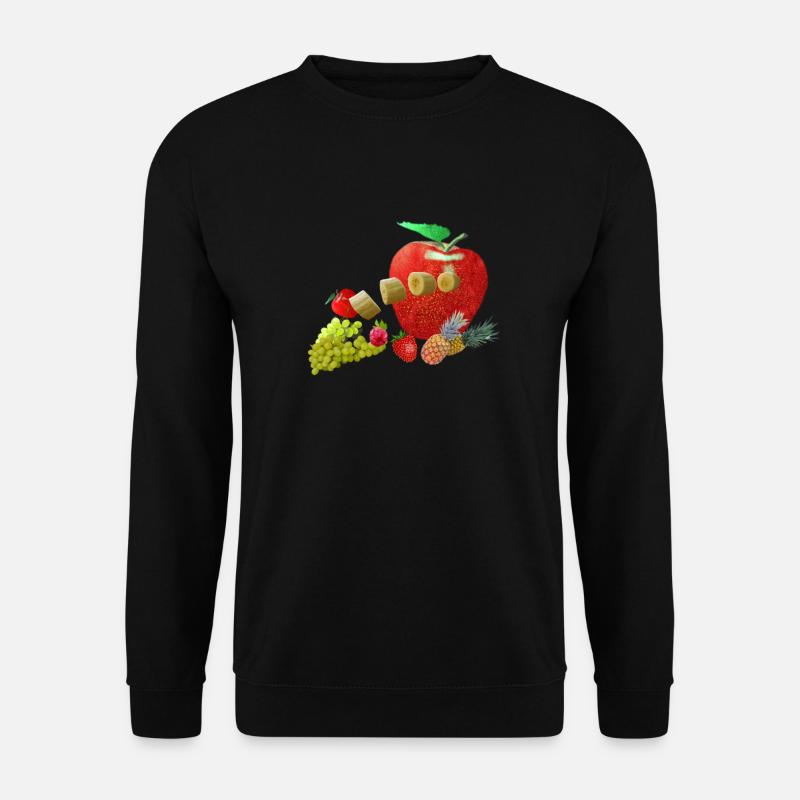 fruit - Unisex Sweatshirt - black