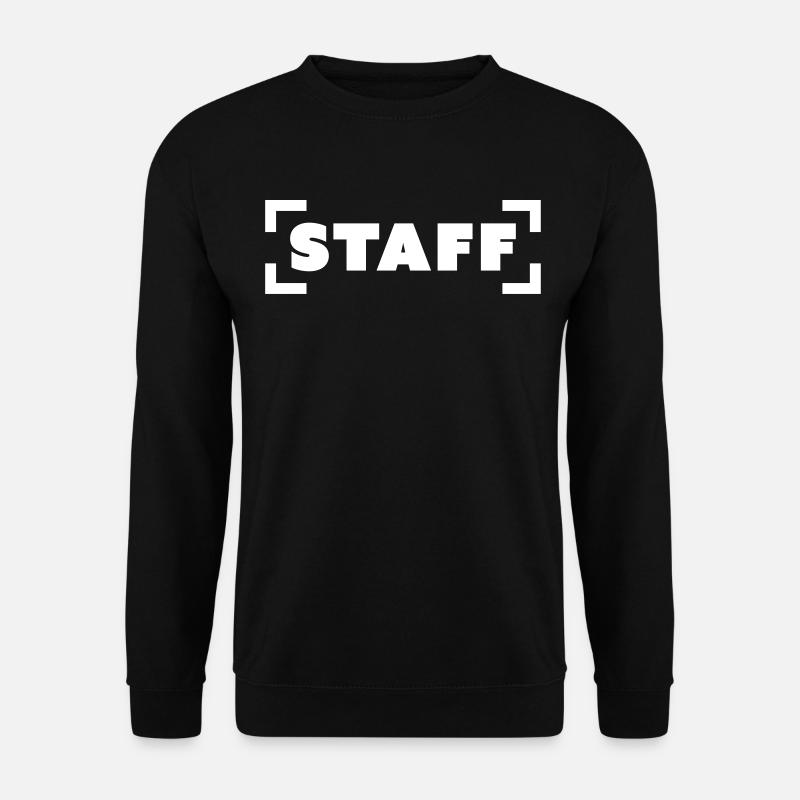 STAFF - Unisex Pullover - Schwarz