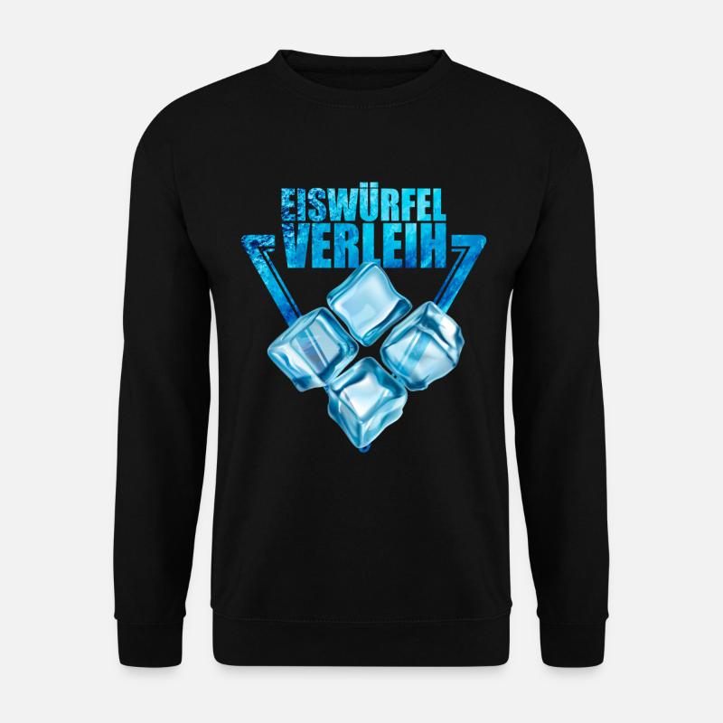 Eiswürfel Verleih - Unisex Pullover - Schwarz