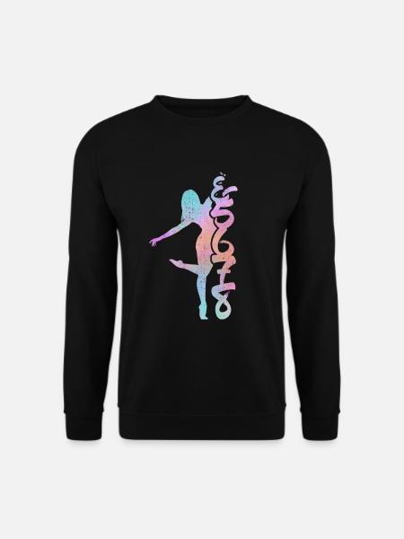 Tanzen Tanzlehrer & 5 6 7 8 Standard Tanz Geschenk - Unisex Pullover - Schwarz