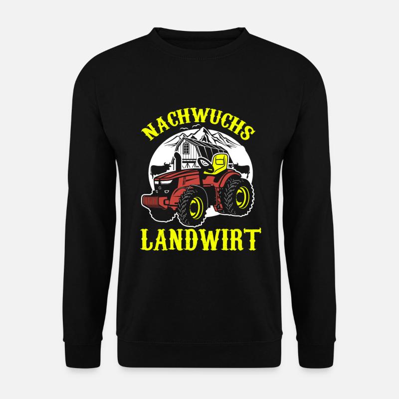 Nachwuchs Landwirt - Unisex Pullover - Schwarz