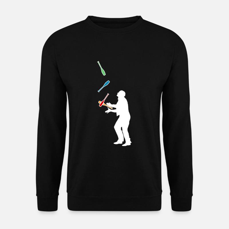 Jongleur - Unisex Pullover - Schwarz